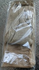 Sheer Breeze by Gildan Reinforced Toe Pantyhose 100% Nylon. Size C. Spandex