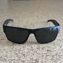Men’s Gatorz Sunglasses with Black Aluminum Frame and polarized lenses.