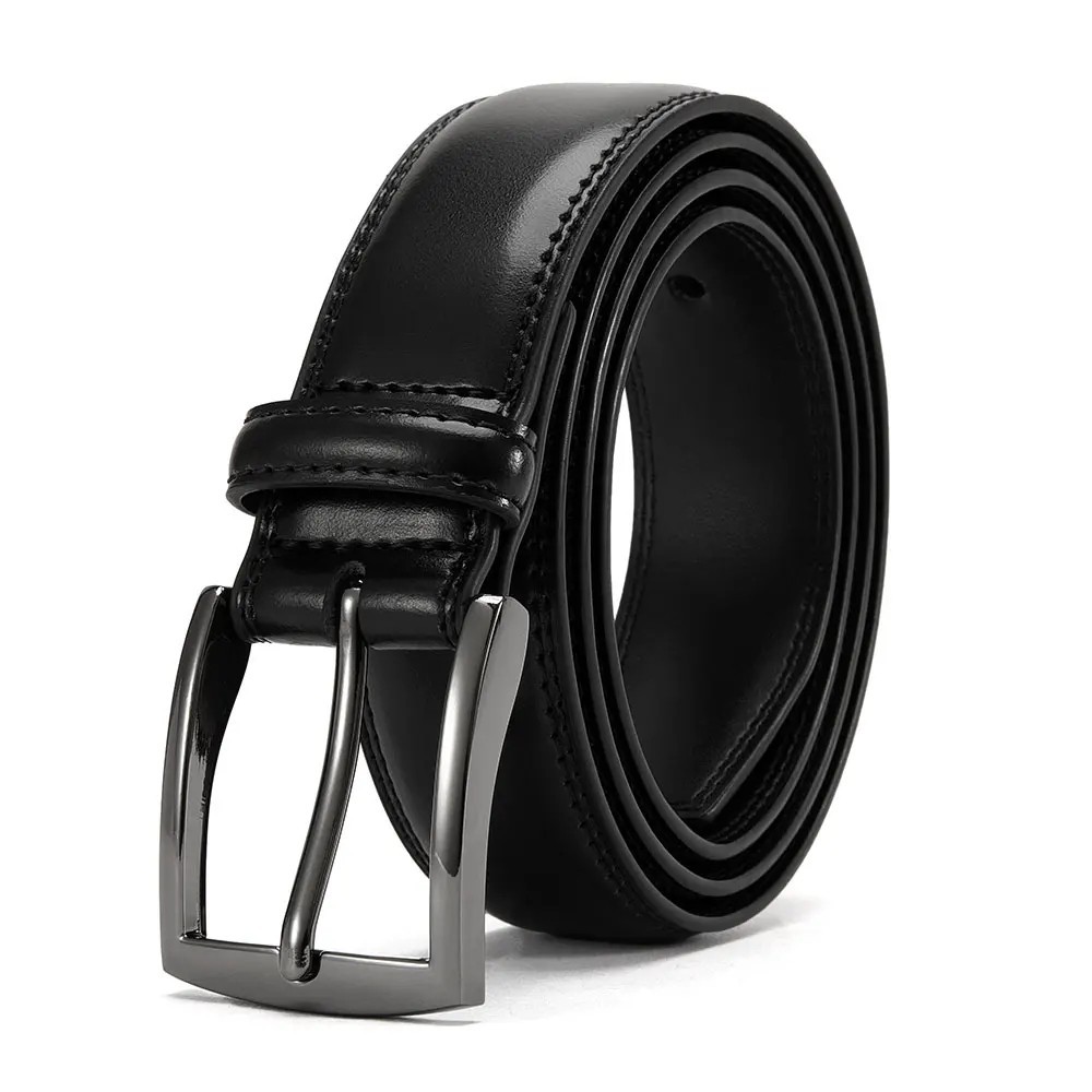 Genuine Leather Belts for Men Dress Causal Mens Belt, Many Colors 1.37inch Width