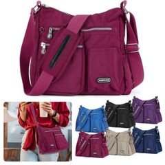 Womens Waterproof Large Messenger Cross Body Ladies Handbag Shoulder Bag Purse