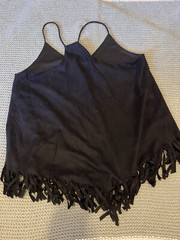 Trendy Fringe Tank Top
