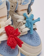 Jordan Air 1 Retro High OG ‘Psychic Blue and Pale Ivory’ Toddler (Ivory) – Ivory