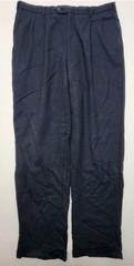 Vtg Hart Schaffner Marx USA 42L 36×34 Dark Ocean Blue Nailhead Tweed Wool Suit