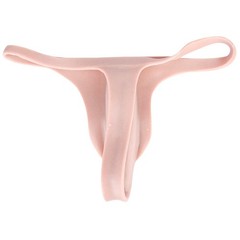Silicone Penetrable Fake Vagina Thongs Hip Enhancer Panties For Crossdresser