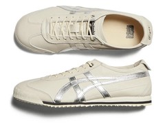 Onitsuka Tiger MEXICO 66 SD 1183A592 200 Birch Silver Leather Men Unisex Shoes