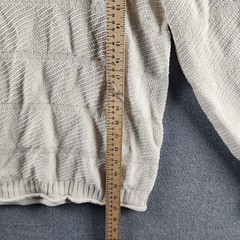The Men’s Store at Bloomingdales Rolled Neck Silk Blend Sweater L French Vanilla