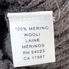 VTG Banana Republic Hong Kong Made Italian Merino Wool Ribbed V-Neck Sweater XS