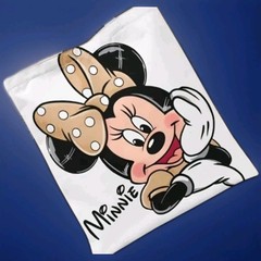 Cute Multipurpose Minnie Mouse Canvas Tote Bag. 13×9″. Gift Idea.