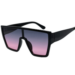 OVERSIZED THICK BOLD SQUARE TRENDY SUNGLASSES RETRO DESIGNER FASHION OUTDOOR NEW