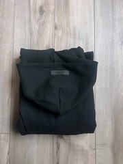 Fear of God Essentials S22 Stretch Limo Black Hoodie New Sale XS-XL Size