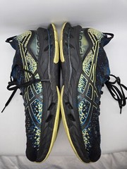 Asics Gel-Kinsei Blast Shoes Men’s 11 Black Yellow Running Athletic Gym Sneakers