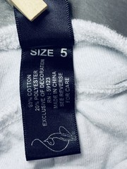 Y2K Baby Phat Girlz Size 5 Dress Terry Cloth Halter Babydoll Swim Cover-up White