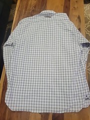 Men’s Egara plaid multicolor shirt front pockets large