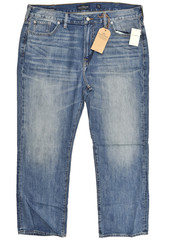Lucky Brand Men’s 181 Relaxed Straight Denim Jeans Blue Bluff Lake 40×32 NEW