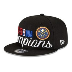 New Era Denver Nuggets 2023 NBA Finals Champions Locker Room Snapback Hat FLF170