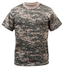 Rothco T-Shirt, ACU Digital Camo, 4X