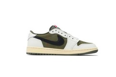 DM7866-200 Travis Scott x Air Jordan 1 Retro Low Beige Green Men Shoes Size 7-13