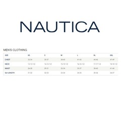 Nautica Men’s 7.5″ Quick Dry Inner Liner Drawstring Swim Trunk