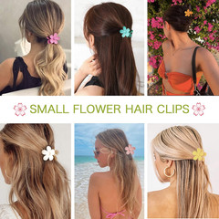 12 Pcs Colorful Mini Hair Claw Small Hair Clips for Women Kids Girls, 1.37 Inch