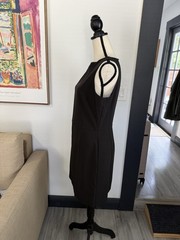 NWT Marcella Jessica Dress Black Sleeveless Mini Dress Pockets Size M