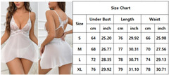 Plus Size Sexy-Lingerie-Lace-Women’s-G-string-Underwear-Babydoll-Nightwear-Dress