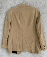 Jos. A. Bank Tan Sport Coat Camel Hair Mens 41R Blazer Sport Coat