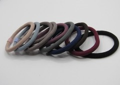 100 PCS Hair Ties Elastic Ponytail Holders Thick & Thin No Damage Hair Bands Set