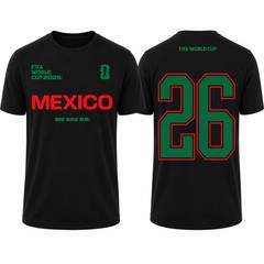 FIFA World Cup 2026 Mexico Shirt – Official “We Are 26” Team Mexico T-Shirt