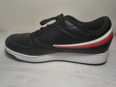 Fila A-Low Top Black Red White Sneakers Size 11.5 Men’s Basketball Shoes (Used)