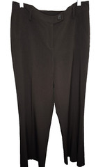 CABI WIDE LEG WOMEN’S BROWN DRESS PANTS SIZE 8 INSEAM 30.5 INCHES