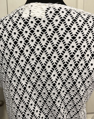Chico’s Optic White Embry Eyelet Top Size 0(4/6, S)NWT