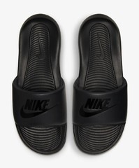 NIKE VICTORI ONE SLIDE TRIPLE BLACK/BLACK/BLACK SPORT SANDALS BENASSI MEN SIZES