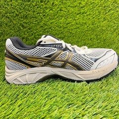 Asics GT-2160 Mens Size 7 White Black Athletic Running Walking Shoes Sneakers