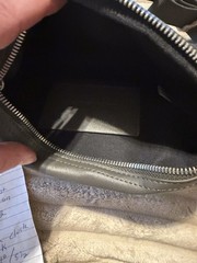 Charcoal Gray Calvin Klein Man Toiletry Bag