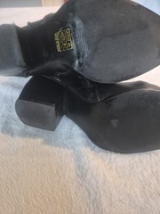 wo.en high knee nlack cowboy boots dream.paris