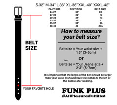 Three Row Pyramid Stud Belt Brown Leather Studded Belt Punk Goth By Funk Plus