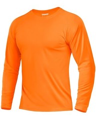 Men’s UPF 50+ Sun Protection UV SPF Shirts Long Sleeve Lightweight Quick Dry Tee
