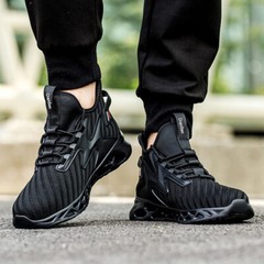 Mens Indestructible Work Safety Shoes Anti-puncture Steel Toe High Top Sneakers