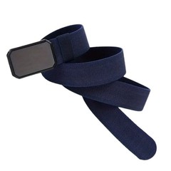 Mens Stretch Belt Quick Release Belt Magnetic Buckle Elastic Webbing