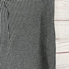 J. Jill Womens Ponte Slim Leg Pants Size Small Black White Pull-On
