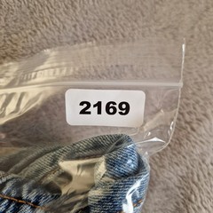 Levi’s 501 XX Jeans Mens W38 L30 Blue Denim Straight Button Fly Big E