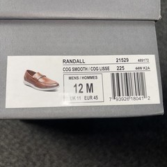 Stacy Adams Tan Men’s Loafer Size 12 Medium NEW w/box