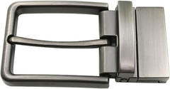 35mm Metal Rectangular Belt Buckle Replacement Reversible Swivel Belt Buckle Ant