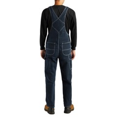 HISEA Men Bib and Brace Dungaree Overalls Heavy Duty Workwear Coveralls Jumpsuit