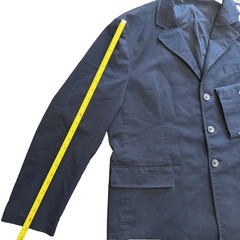 Express Men’s Tuxedo Blazer Regular Fit, Slim, Navy Blue, Size 44