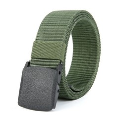 Men Military Tactical Belt Quick Release Adjustable Nylon Waist Belt for Pants