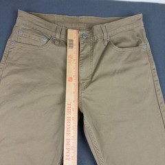Levis 511 Slim Fit Khaki Tan All Seasons Tech Pants Mens W33 L30 04511-3376