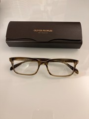 56mm ~ OLIVER PEOPLES DENISON OPTICAL FRAMES in Olive Smoke MSRP$426 PERRY’S FAV