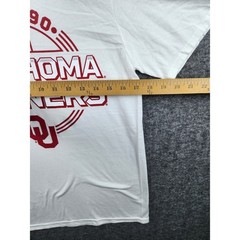 Oklahoma Sooners T-Shirt Captivating White Est. 1890 NCAA College Small