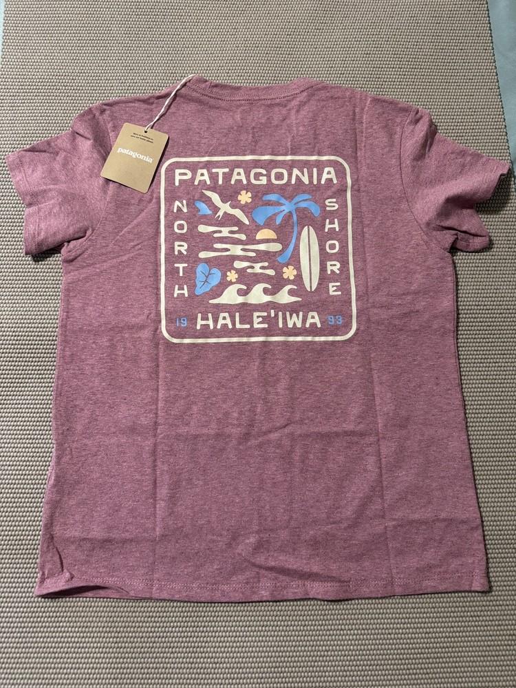 Patagonia Women’s Coastal Song Responsibili-Tee – Haleiwa – 37725 – Size XS -NWT